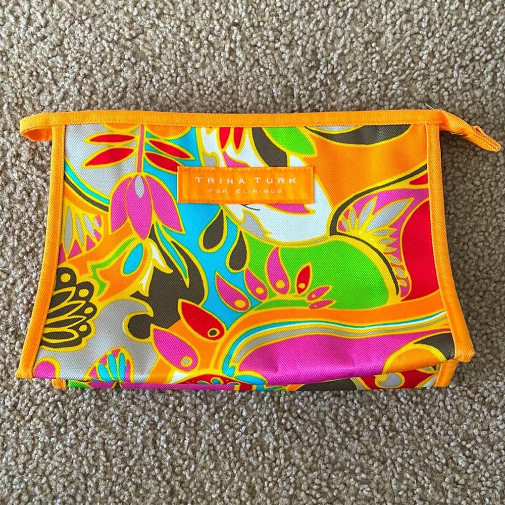 Trina Turk for Clinique NWOT Make up bag